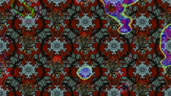 Çiçek desenli eskiz, yaz çiçekleri. Kahverengi ve gri renkli çiçekler. Renkli Bahar Teması eskiz kalıbı. Düz Çiçek Elementleri Tasarımı.