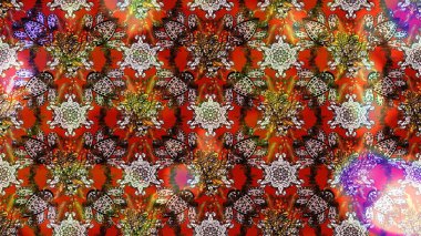 Çiçek arkaplan. Çizim raster deseni. Güzel kumaş deseni.