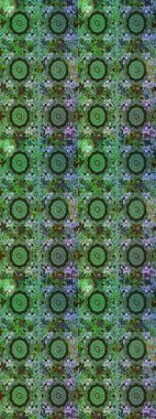 Yeşil ve gri renklerde, altın elementlerle kusursuz klasik desen. Noel, kar tanesi, yeni yıl. Yeşil ve gri renklerde altın sarısı desenler.