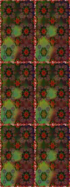 Karalama elementleri. El çizimi Raster çizimi. Duvar kağıdı, web sayfası arka planı, ambalaj kağıdı, davetiye, broşür, afiş veya web sitesi için kusursuz çiçek deseni kullanılabilir.