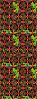 Tekrar eden çiçek arkaplanı, zarif siyah ve kahverengi çiçek duvar kağıdı. Siyah ve kahverengi renkler üzerine çiçek desenli eskiz, el yapımı papatyalar, papatyalar..