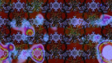 Sabıka fotoğraflarında, bebek kıyafetlerinde, duvar kâğıtlarında, paket kutularında falan kullanılabilir. Raster. Zarif, parlak ve eskiz kahverengi ve kırmızı çiçek desenli.