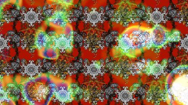 Gri ve kahverengi renkli şirin çiçekler. Moda baskısı, albüm, ambalaj kağıdı ve duvar kağıdı için zarif dekoratif süslemeler. Raster illüstrasyonu. Küçük çiçekli basit bir çiçek çizimi..