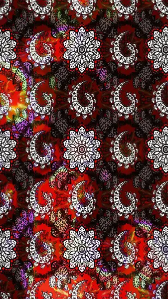 Küçük çiçekte güzel bir desen. Moda baskıları için zarif bir şablon. Robot resim. Motley illüstrasyonu. Çiçekli yaz çiçekleri. Küçük renkli çiçekler..