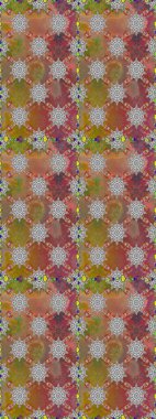 Çiçekleri, deniz kabukları, mandalaları ve suluboya efektleriyle donanma geçmişi. Kusursuz etnik tasarım. Yatak çarşafları, ceket, paket tasarımı, kumaş ve moda kavramları için tekstil baskısı.