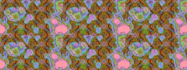 Güzel suluboya yaz çiçekleri deseni..