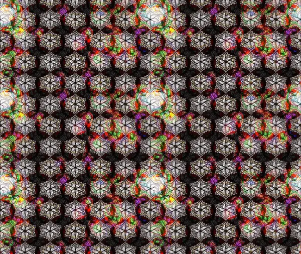 Çiçekli bahar çiçekleri. Küçük çiçekte güzel bir desen. Küçük renkli çiçekler. Motley illüstrasyonu. Moda baskıları için zarif bir şablon.