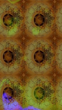 Davetiye ve kartpostal tasarımı için dekoratif çiçek unsurları. Yapraklı çizim şekli. Poster ya da kapak için arka plan. Şirin, zarif çiçekler Raster illüstrasyonu. Tekstil için figür.