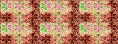 Parlak dantel, stilize çiçekler, şal desenli. Raster. Kusursuz altın desenli bukleler. Altın şablonu açın. Bej ve kırmızı renklerde altın elementlerle kusursuz desen. Doğu tarzı arabesk.