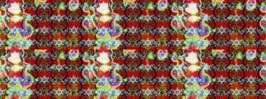 Raster Güzel kumaş deseni. Raster suluboya deseni, narin çiçekler, gri ve kırmızı çiçekler, tebrik kartı şablonu..