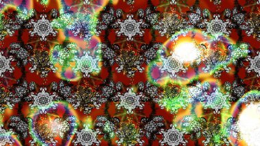 Çiçekli karalama şeklinde Raster çiçek deseni. Yumuşak, bahar çiçekli arka plan. Gri ve kahverengi renkte çiçekler.