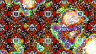 Gri ve kahverengi renkli çiçekler. Elle boyanmış suluboya resim çizimi çiçekler ve bitkiler.