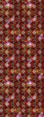 Tekstil, kumaş, kapaklar, duvar kağıtları, baskı, naylon, koleksiyon defteri, örgü, dekupaj için güzel bir eskiz. Küçük çiçeklerdeki oldukça eski bir besin torbası deseni.