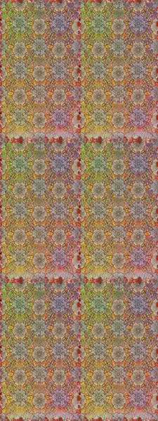 Çiçekli karalama şeklinde Raster çiçek deseni. Kahverengi ve bej renkli çiçekler. Nazik, narin çiçek arkaplanı.