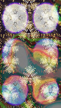 Tarafsız renklerde çiçekler. Küçük çiçekte sevimli çiçek deseni var..