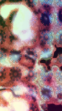 Şirin çiçek elementleri. Raster illüstrasyonu. Tarafsız renklerde çiçekler. Çizim.