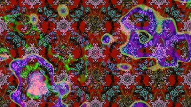 Vadinin kırmızı ve kahverengi renkli çiçekleri. Raster - stok. Suluboya, elle çizilmiş. Taslak arkaplan deseni.