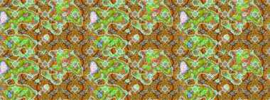 Zarif, parlak ve eskiz yeşil ve kahverengi çiçek desenli tasarım. Sabıka baskıları, bebek kıyafetleri, duvar kâğıtları, paket kutuları vb..