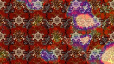 Süslü zentangle çizim dokusu, soyut çiçeklerle süslenmiş. Şekil verilmiş çiçeklerle eskiz deseni. Çiçek deseni duvar kağıdı, şablon dolguları ve web sayfası arkaplanı için kullanılabilir.