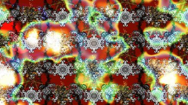 Çiçekli ipek eşarp. Retro tekstil tasarım koleksiyonu. Gri ve nötr gri ve nötr. 1950-1960 motifleri. El çizimi çiçek elementleri ile soyut çizim raster deseni.