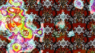 Sevgililer günü ve tebrik kartı konsepti için şık bir davetiye. Çiçek kompozisyonu, el boyası, hassas şablon. Gri ve kahverengi renkte manzaralı çiçek deseni. Üst görünüm, yumuşak biçim.