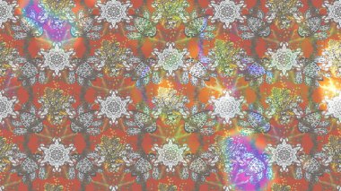 Çiçek grisi ve nötr çizim deseni. Raster çiçek izi. Klasik taslak çizimi.