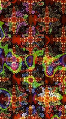 Paket kağıdı için en iyisi. Doğal kozmetik ürünleri, parfüm, çiçekçi dükkanı için bahar ihalesi tasarımı. Kahverengi ve siyah lale çiçekleriyle Raster eskiz deseni. Karşılama ya da düğün geçmişi olarak kullanılabilir.