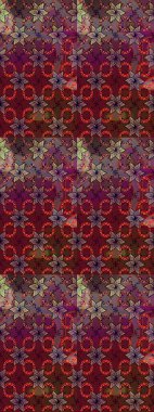 Renkli Yaz Temalı eskiz kalıbı. Düz Çiçek Elementleri Tasarımı. Modaya uygun kumaş deseni. Sevimli çiçek raster deseni.