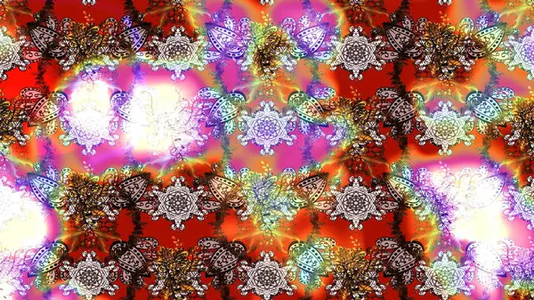 Eskiz arkaplan modeli. Tarafsız ve kahverengi çiçekler. Suluboya, elle çizilmiş. Raster stoku.