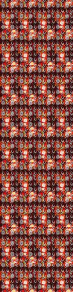 Moda baskısı. Dekorasyon ve tasarım için güzel bir desen. Ton halinde. Suluboya desenli çiçek deseni. Çiçeğin suluboya çizimlerinin zarif deseni.