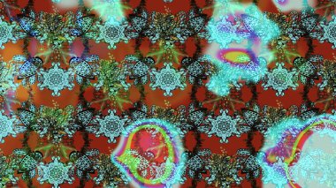 Çiçek desenli eskiz. Mavi ve kahverengi renkte çiçekler. Tişört baskısı için çiçek boyama rasteriName.