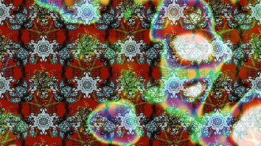 Çiçeksel kahverengi ve nötr çizim deseni. Klasik taslak çizimi. Raster çiçek izi..