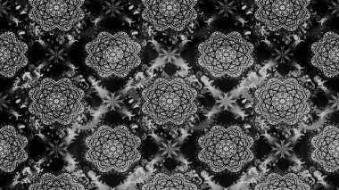 Düz Çiçek Elementleri Tasarımı. Renkli Bahar Teması eskiz kalıbı. Sevimli çiçek raster deseni. Gri renkli çiçekler.