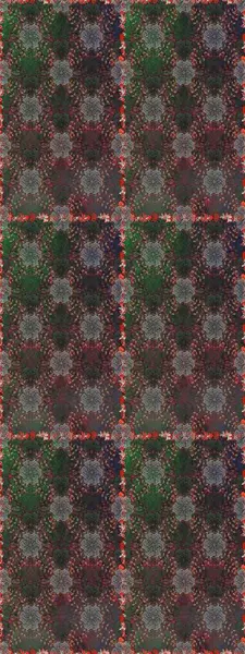 Gri ve kahverengi renklerde. Raster illüstrasyonu. Anti-stres için Raster soyut şablon sayfası.