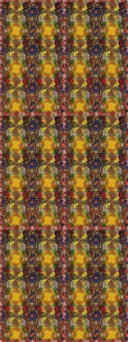 Sarma, tekstil ve duvar kâğıdı için kusursuz çiçek arkaplanı. Klasik çiçek desenli. Yumuşak pamuk tasarımı. Raster 'ın taze dokusu. Yumuşak kiremit.