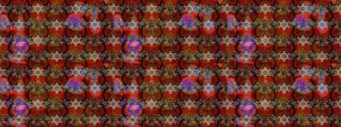 Raster illüstrasyonu. Küçük çiçekteki sevimli çiçek deseni. Çizim.