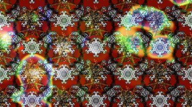 Şirin çiçekler. Çizgi çizimi kalıbı. Raster Moda kumaş deseni.