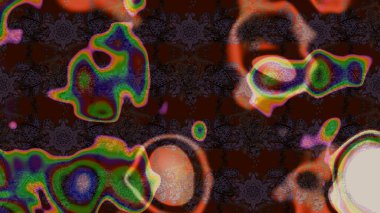 Nazikçe, güzel çiçek arkaplanı. Kahverengi ve gri renkli çiçekler. Raster çiçek desenli ve çiçekli..