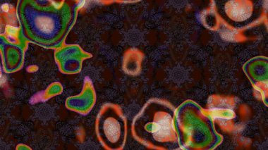 Raster illüstrasyonu. Yumuşak, bahar çiçekleri kahverengi ve gri renklerde. Yaprak ve çiçeklerin suluboya resimleri, kahverengi ve gri renkler üzerine çizimler..