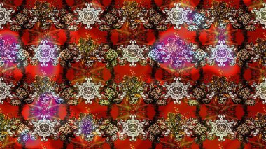 Egzotik çiçekler, kahverengi ve kırmızı renkler üzerine botanik, parlak klasik doğa. Raster illüstrasyonu. Klasik tropikal doğal elementlerin suluboya seti.