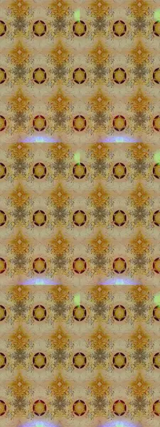 Süslü kumaş deseni. Raster illüstrasyonundaki çiçek desenli çizim. Renkli Bahar Teması eskiz kalıbı. Düz Çiçek Elementleri Tasarımı.