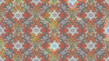 Güzel suluboya yaz çiçekleri deseni..