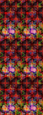 Tekstil veya kitap kapakları, imalat, duvar kağıtları, baskı, hediye paketi ve yapıştırma kitabı için çiçek eskizi geçmişi. Küçük çaplı çiçeklerdeki basit şirin desenler. Raster illüstrasyonu.