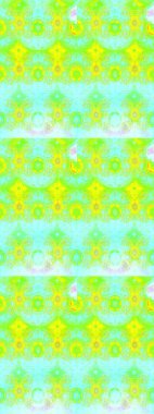 Yeşil renkli çiçekler. Raster illüstrasyonu. Çizim çiçek deseni duvar kağıdı için kullanılabilir.