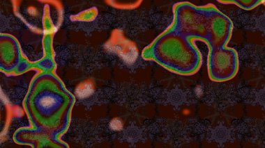 Düz Çiçek Elementleri Tasarımı. Raster illüstrasyonu. Renkli Bahar Teması eskiz kalıbı. Kahverengi ve gri renkte zarif çiçekli suluboya.