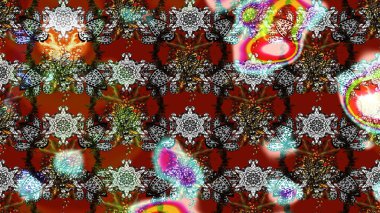 Simple cute pattern in small-scale flowers. Raster illustration. Floral sketch background for textile or book covers, manufacturing, wallpapers, print, gift wrap and scrapbooking.