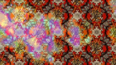 Raster. Güzel suluboya çiçekler, parlak resimler ilham verici ve bej renkli çiçek desenli eskiz arka planı..