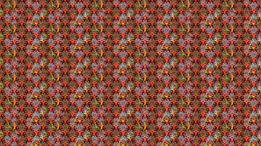 Renkli Bahar Teması eskiz kalıbı. Güzel kumaş deseni. Düz Çiçek Elementleri Tasarımı. Raster illüstrasyonunda çiçek deseni çizimi.