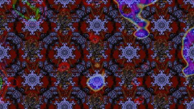 Şekil verilmiş çiçeklerle eskiz deseni. Süslü zentangle çizim dokusu, soyut çiçeklerle süslenmiş. Çiçek deseni duvar kağıdı, şablon dolguları ve web sayfası arkaplanı için kullanılabilir.