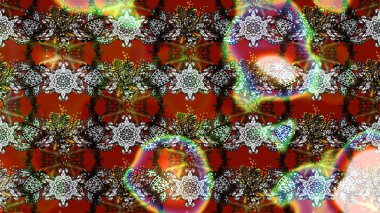 Güzel kumaş deseni. Renkli Bahar Teması eskiz kalıbı. Raster illüstrasyonundaki çiçek desenli çizim. Düz Çiçek Elementleri Tasarımı.